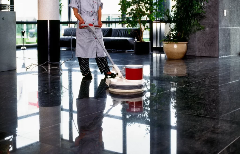 floor strip wax buffing service near me 014