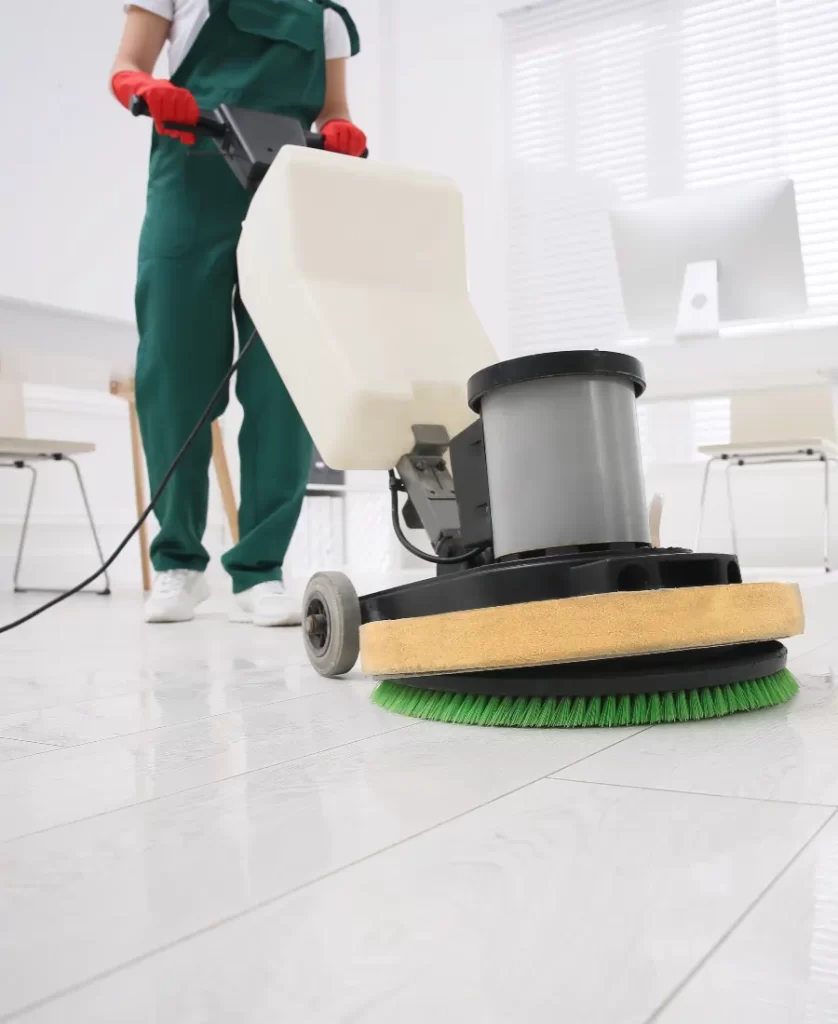floor strip wax buffing service near me 016