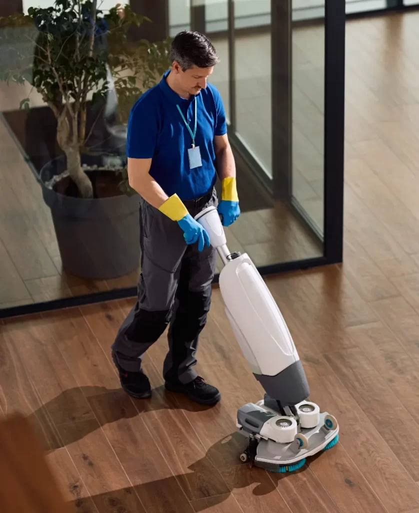 floor strip wax buffing service near me 017